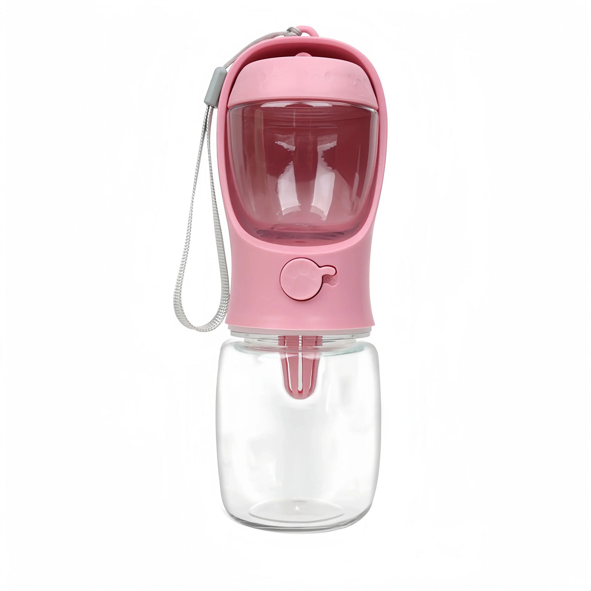 Portable Dog Water Bottle with Food Storage for Travel
