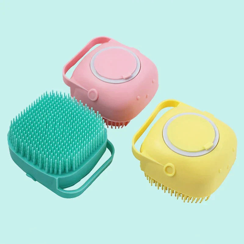 Silicone Dog Grooming and Bath Massage Gloves