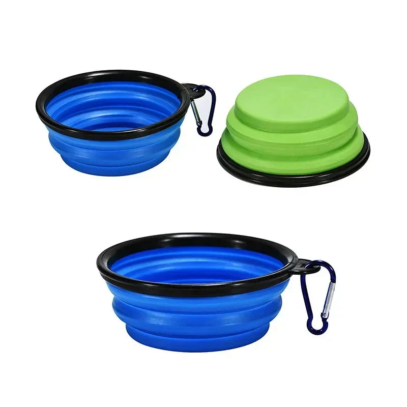 Folding Travel Bowl for Dogs and Cats - Food and Water