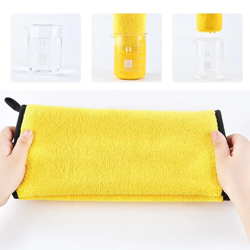 Absorbent Quick-Drying Pet Towels for Dogs & Cats