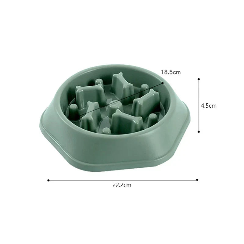 Anti-Choking Slow Feed Bowl for Small Dogs