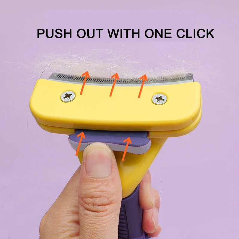 Stainless Steel Anti-Lice Grooming Comb for Dogs and Cats