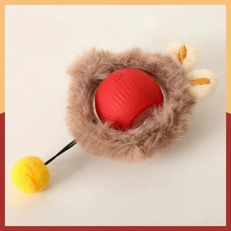 Interactive Automatic Rolling Ball Toy for Cats