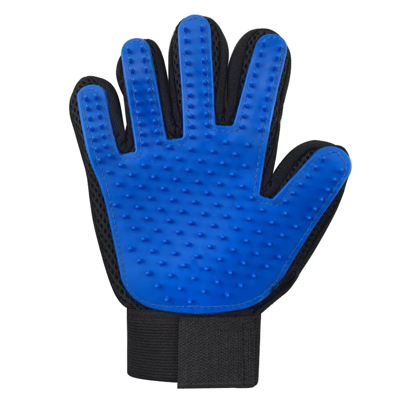 Silicone Deshedding Grooming Gloves for Cats & Dogs
