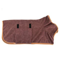 Microfiber Dog Bathrobe Towel - Adjustable Absorbent Drying Robe
