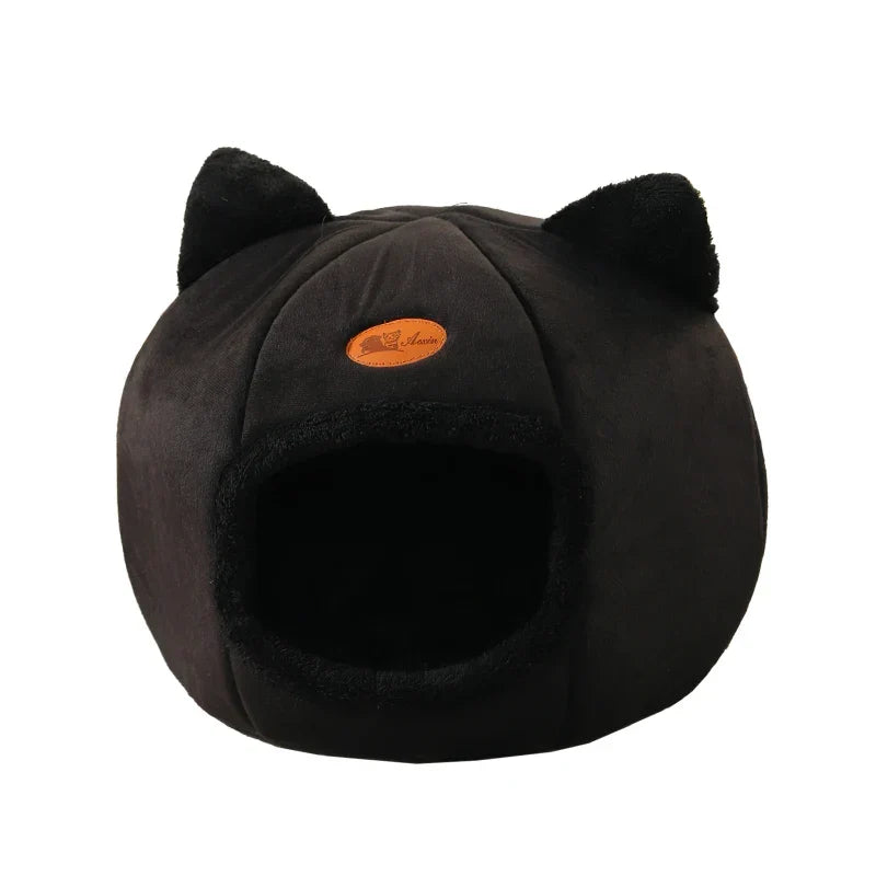 Deep Sleep Cat Cave Bed - Cozy Indoor Nest for Cats