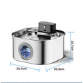 Stainless Steel Wireless Automatic Cat Water Fountain - 3.2L