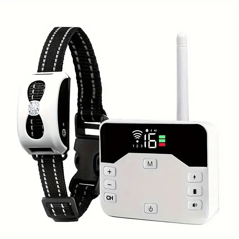 Wireless Pet Fence & Training Collar System