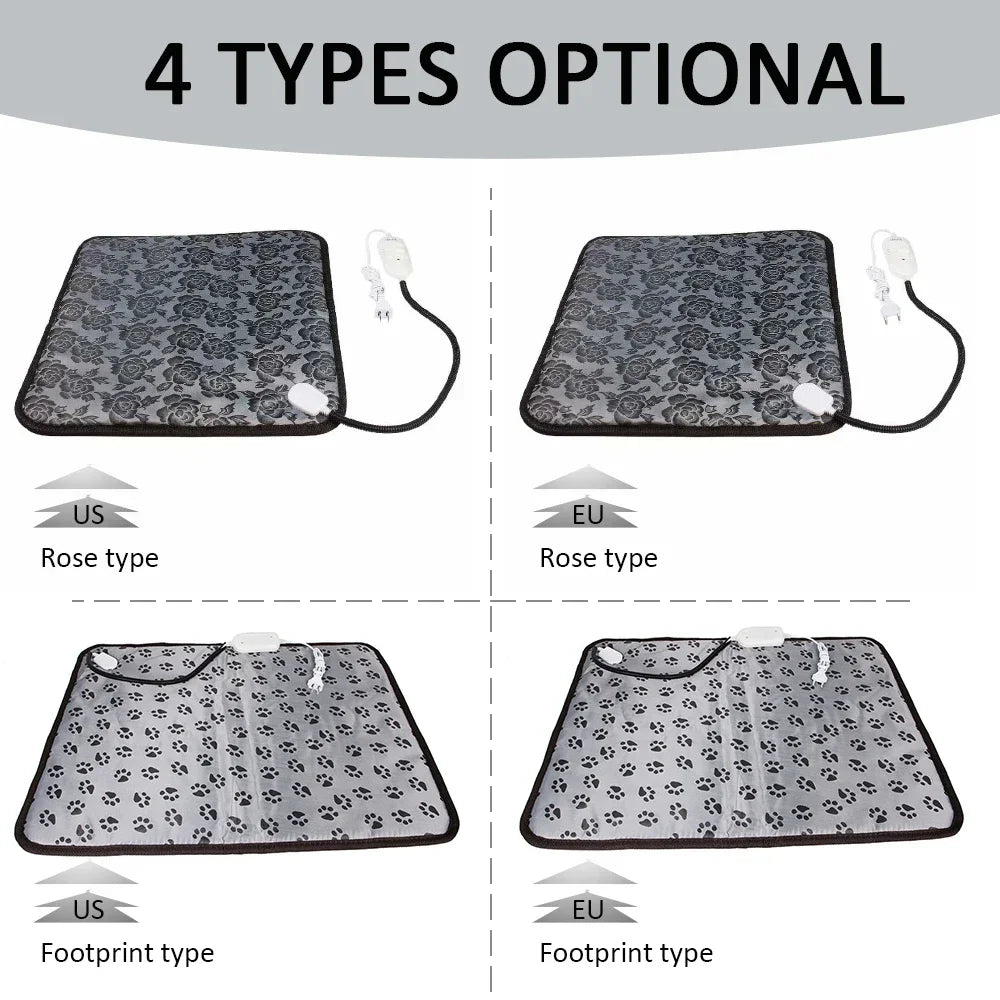 Waterproof Heated Bed Warming Pad for Cats & Dogs