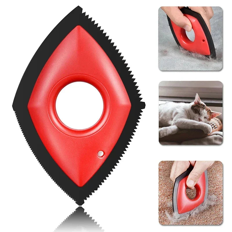 Reusable Pet Hair Remover Comb for Furniture & Carpets