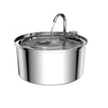 Stainless Steel Automatic Pet Water Fountain with Quiet USB Pump