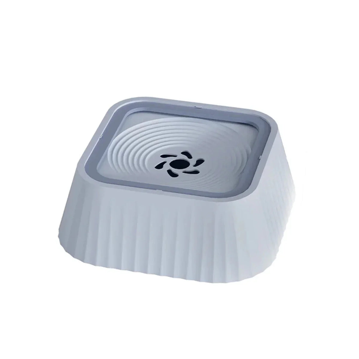 No-Spill Pet Water Fountain with Floating Plates