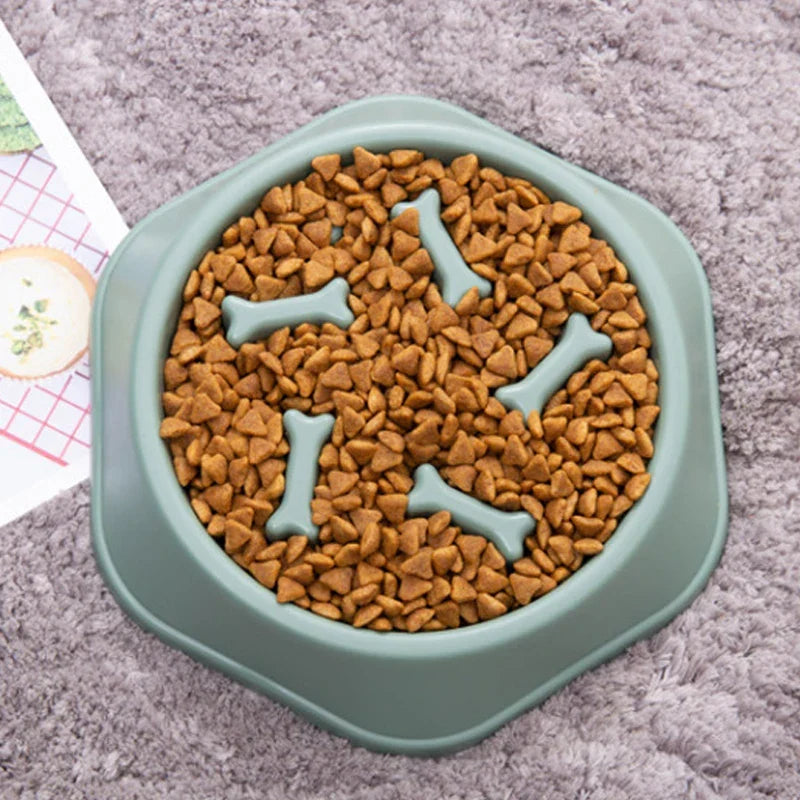 Anti-Choking Slow Feed Bowl for Small Dogs