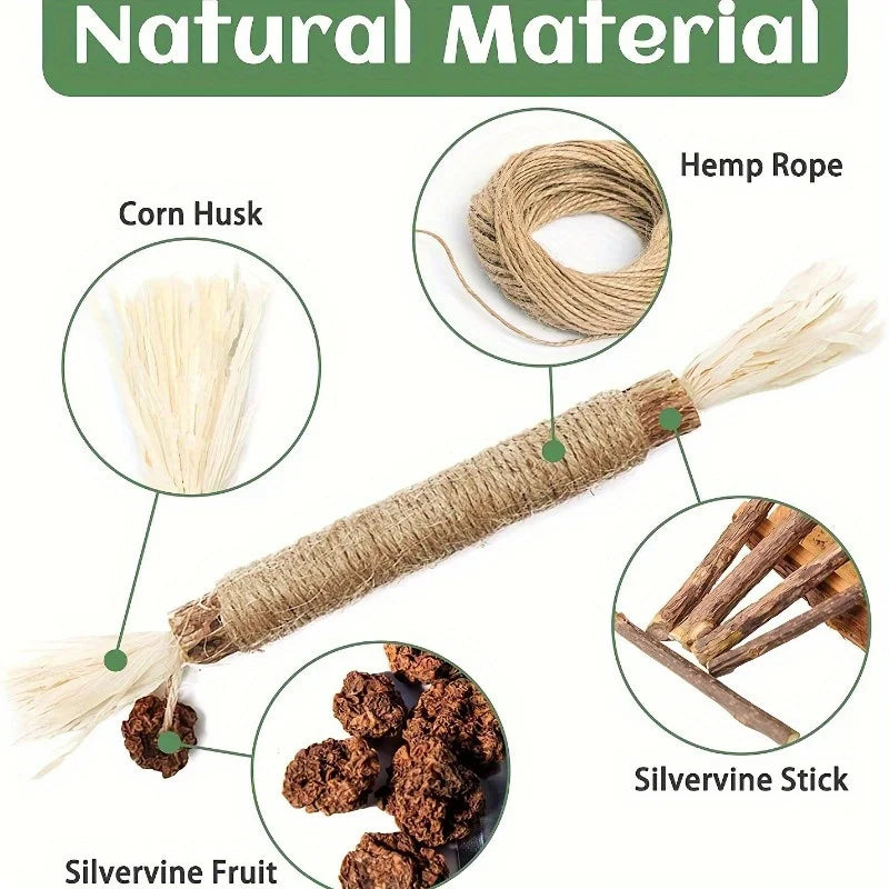Silvervine Chew Stick for Cats - Natural Dental Toy