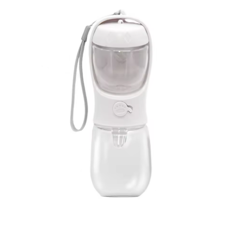 Portable Dog Water Bottle with Food Storage for Travel