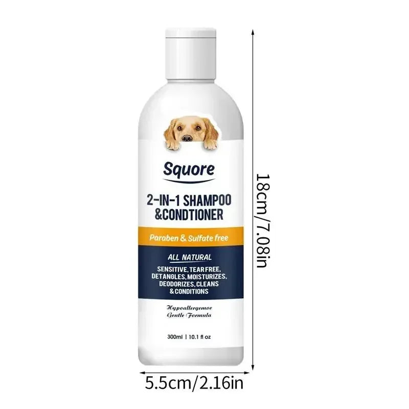 Natural 2-in-1 Puppy Shampoo and Conditioner