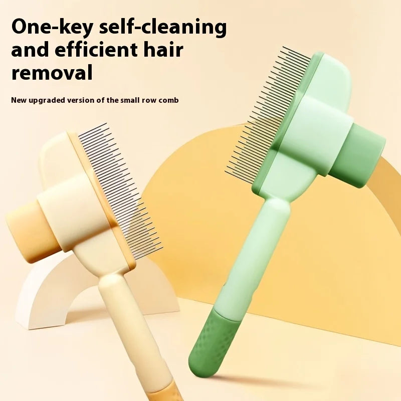 Dog &amp; Cat Hair Remover Grooming Brush for Long-Haired Pets