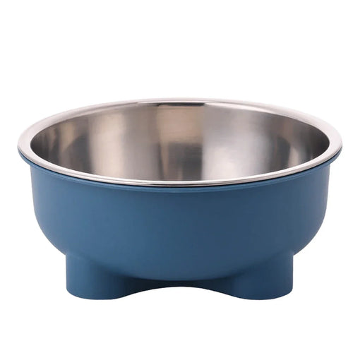 Anti-Slip Stainless Steel Dog Bowl - Easy-Clean Pet Dish