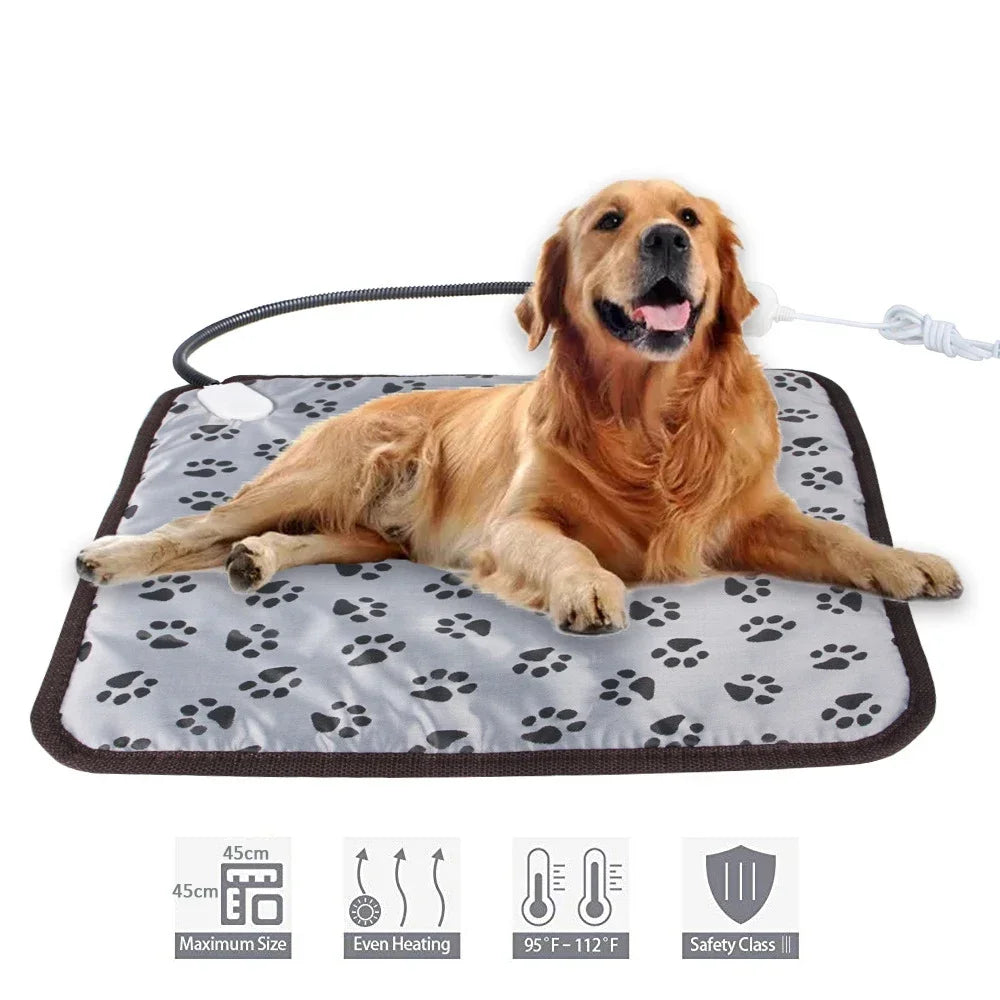 Waterproof Heated Bed Warming Pad for Cats & Dogs