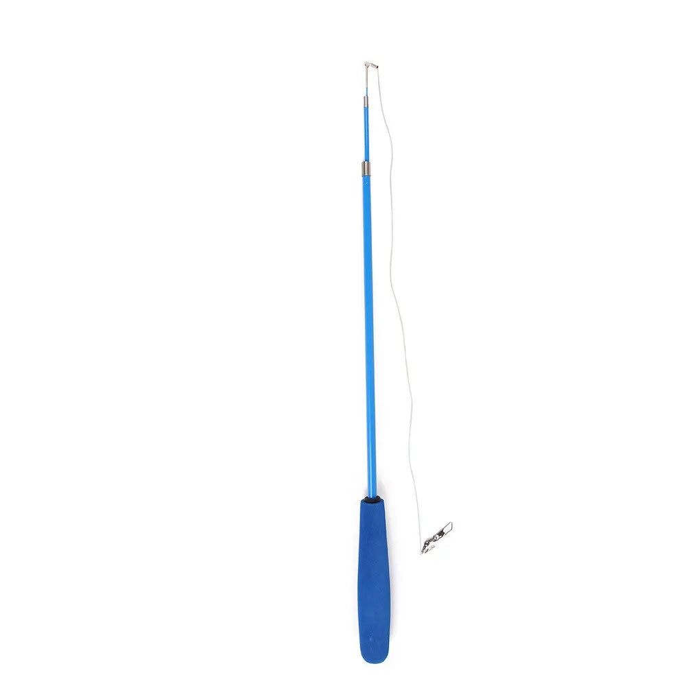 Replacement Cat Feather Toy Set with Retractable Stick