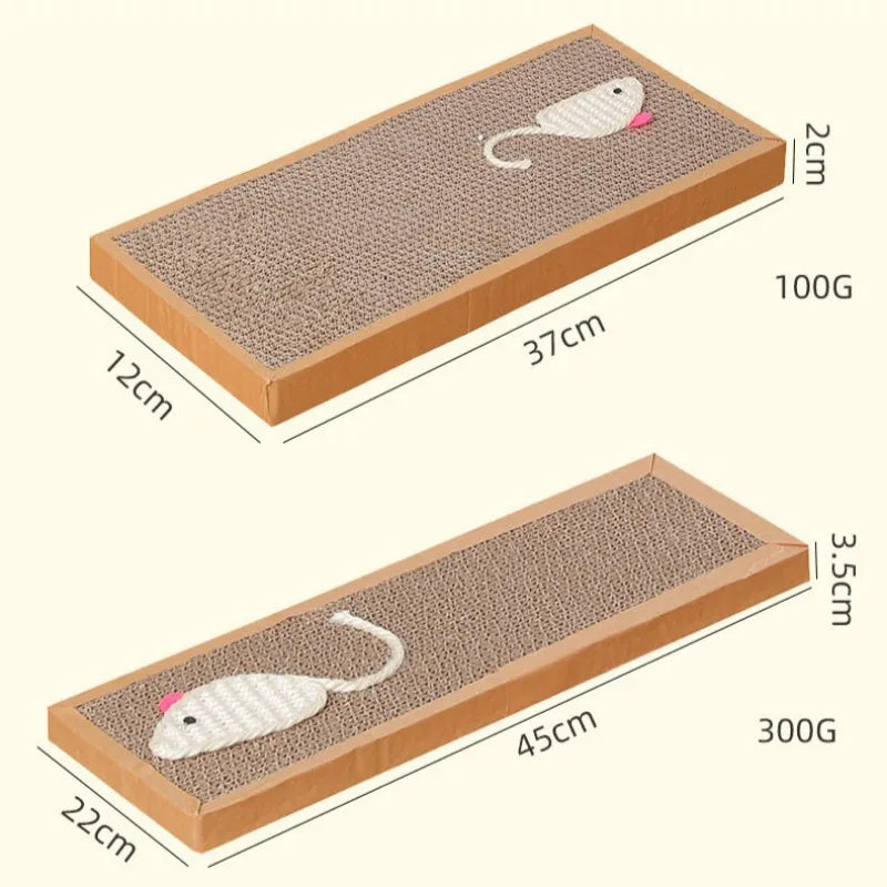 Cardboard Cat Scratching Board for Claw Care