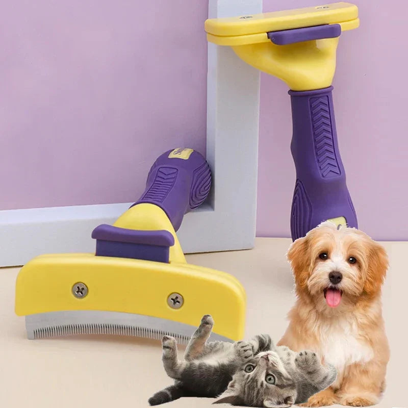 Stainless Steel Anti-Lice Grooming Comb for Dogs and Cats