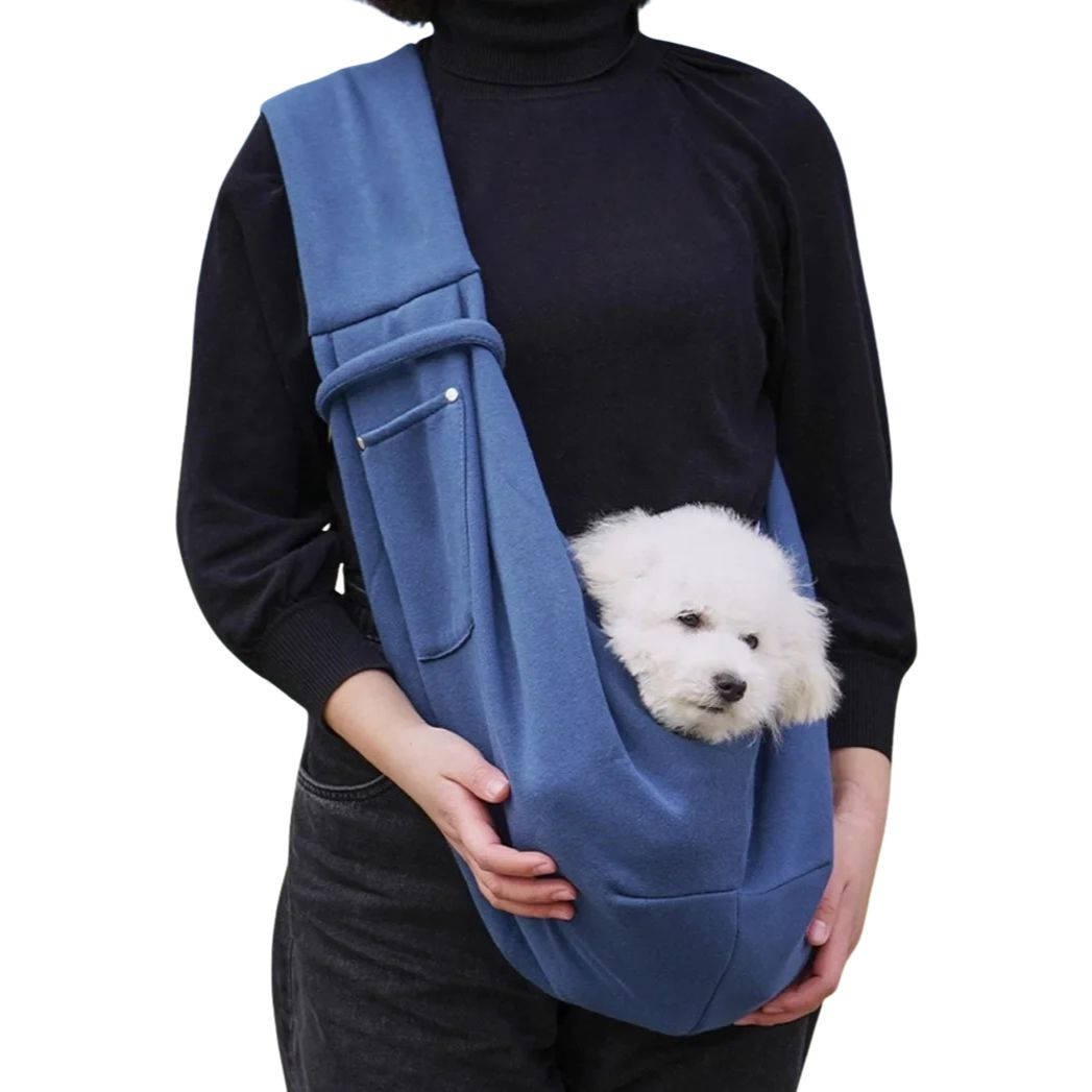 Adjustable Dog Carrier Sling with Storage Pocket