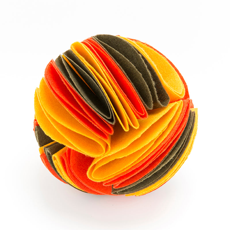Collapsible IQ Boosting Snuffle Ball for Dogs &amp; Cats