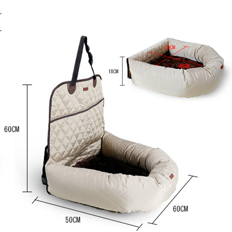Deluxe Pet Car Cushion