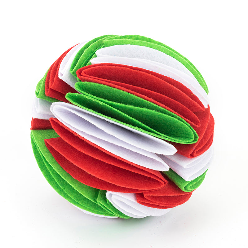 Collapsible IQ Boosting Snuffle Ball for Dogs &amp; Cats