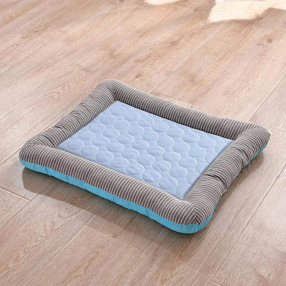 Ice Silk Cooling Bed for Dogs and Cats
