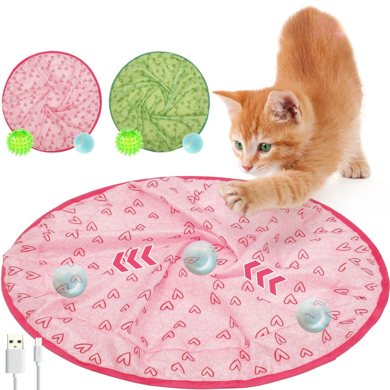 Interactive Cat Hunting Toy with Smart Rolling Ball