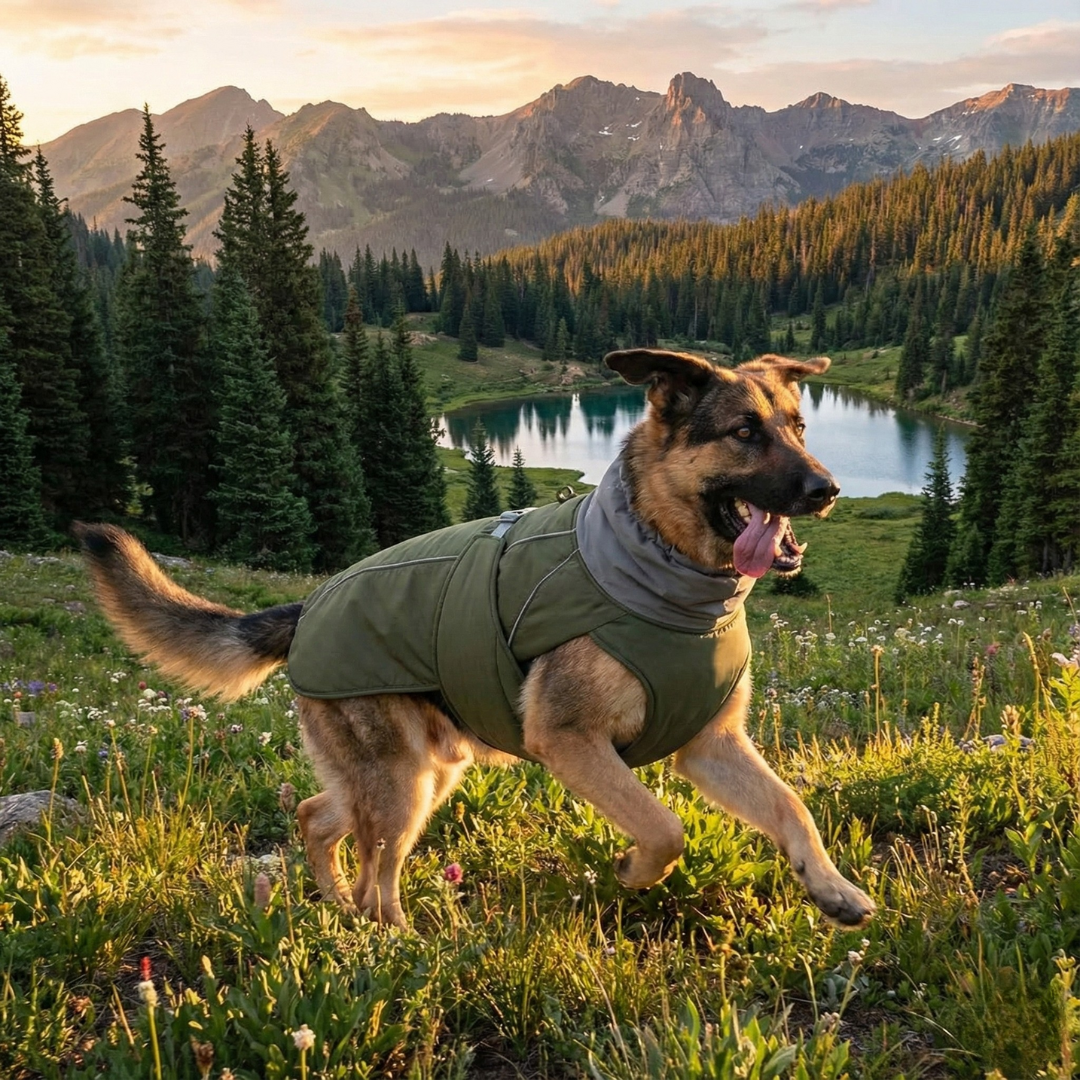 Water-Resistant Reflective Dog Winter Coat
