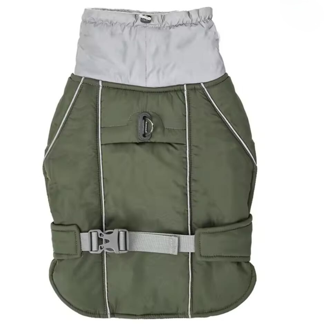 Water-Resistant Reflective Dog Winter Coat