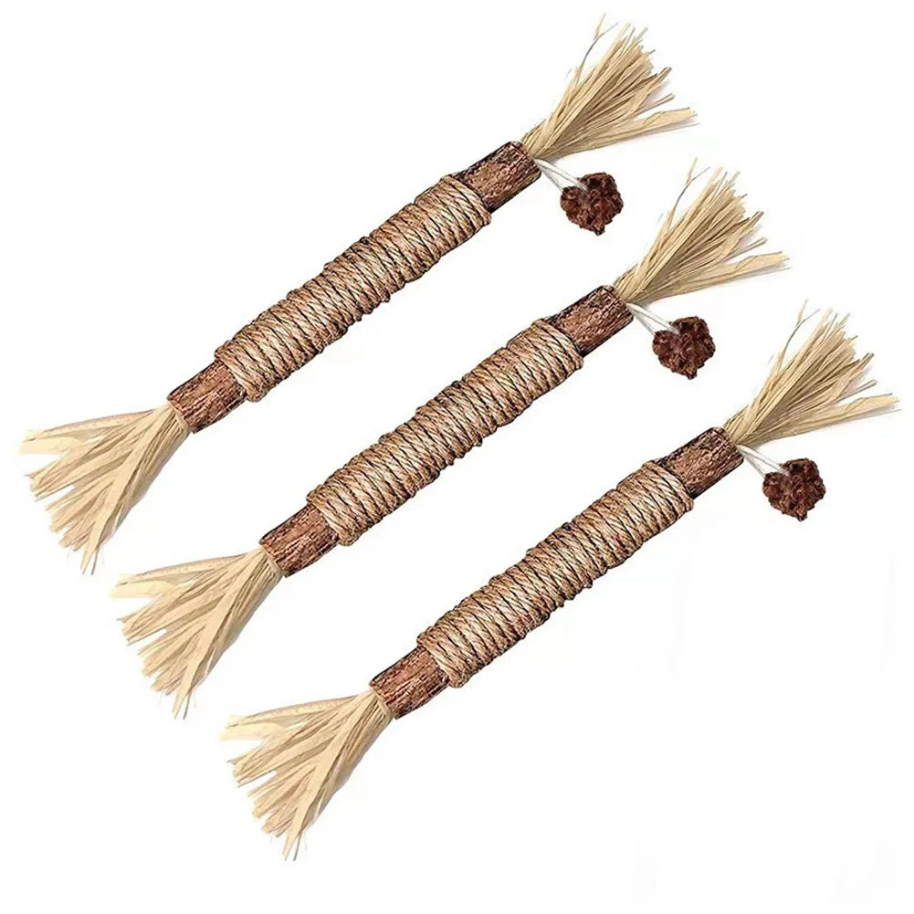 Natural Silvervine Cat Chew Toy Set (3-Piece)