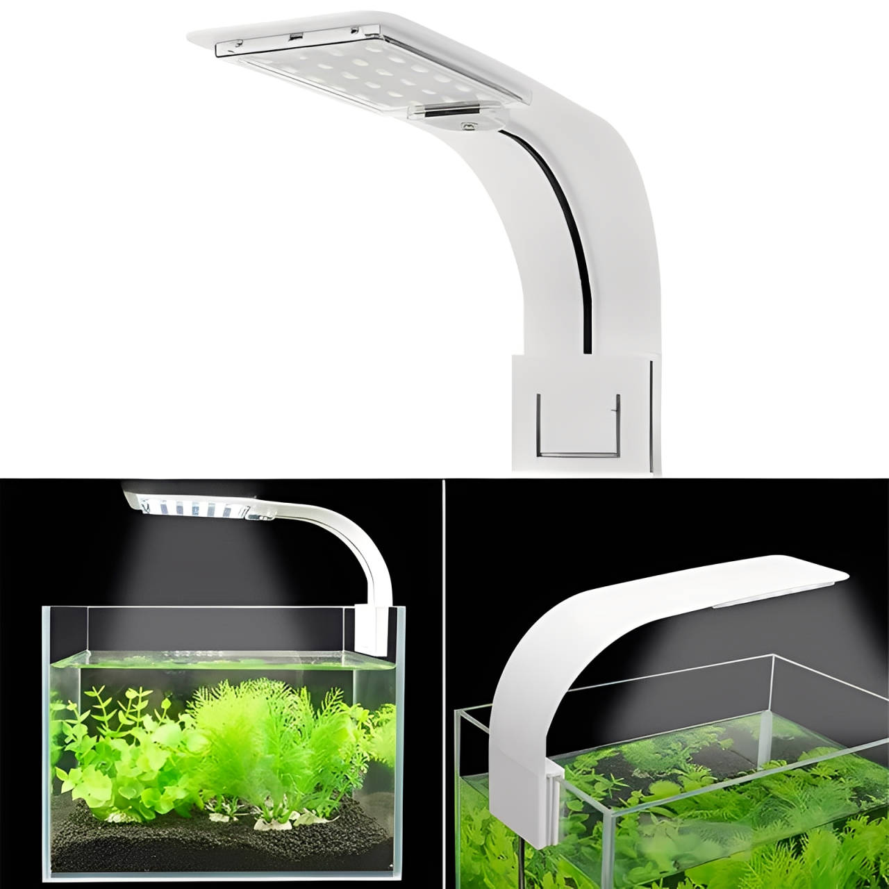 Super Slim LED Fish Tank Light for Aquariums and Aquatic Plants