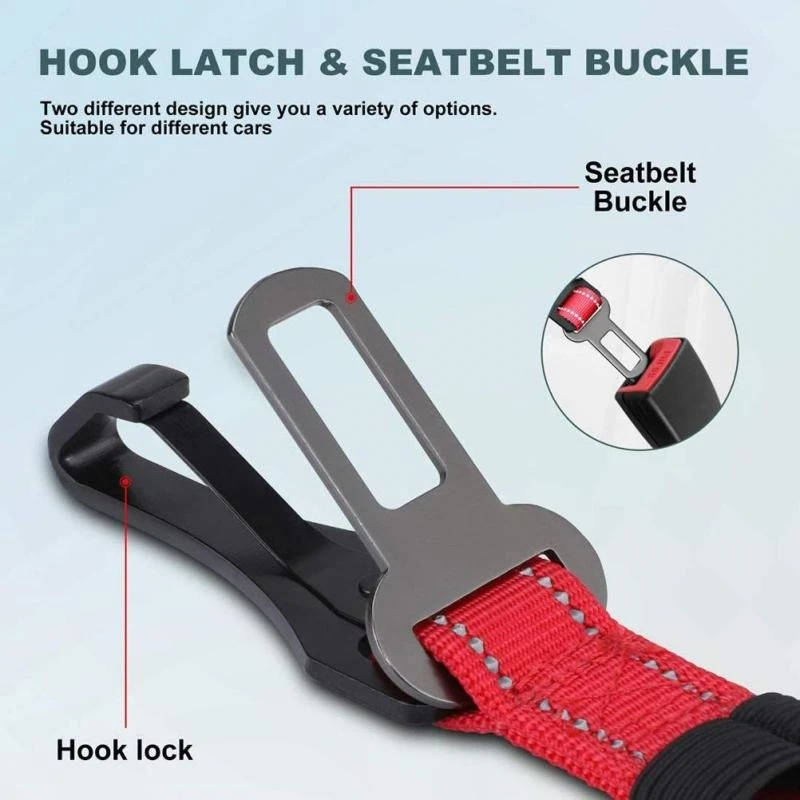 Adjustable Dog Car Seat Safety Belt