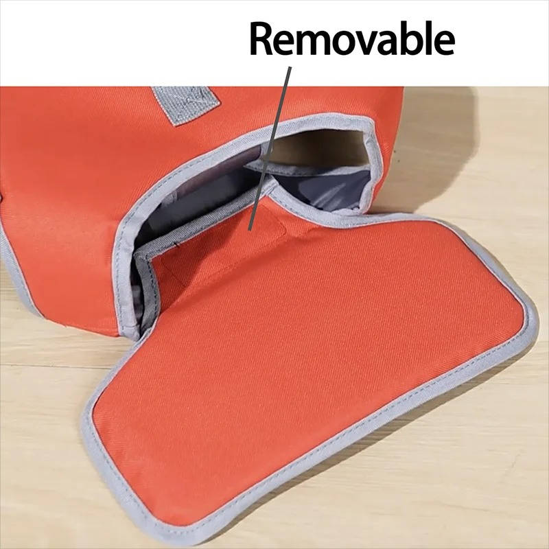Shark Fin Dog Float Jacket with Rescue Handle