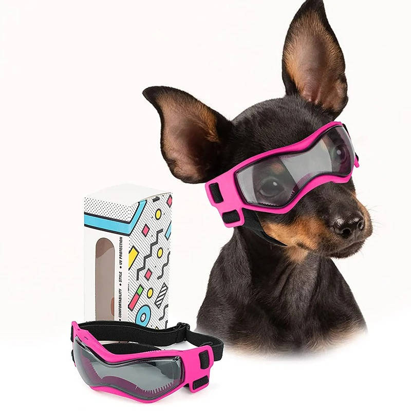 UV Protective Dog Goggles for Car Rides and Outdoor Adventures