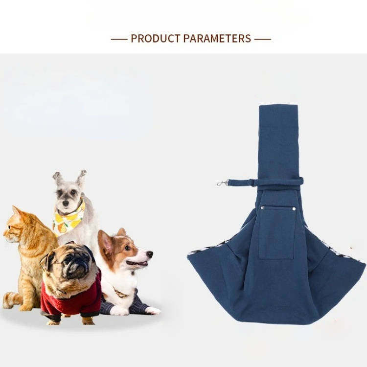 Adjustable Dog Carrier Sling with Storage Pocket