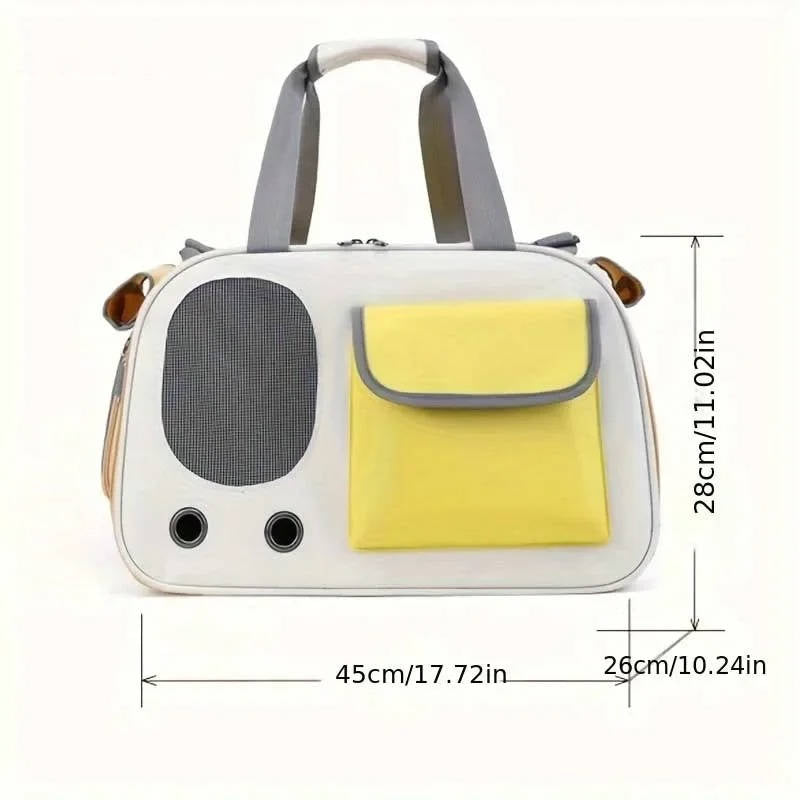 Travel Pet Carrier for Cats and Small Dogs