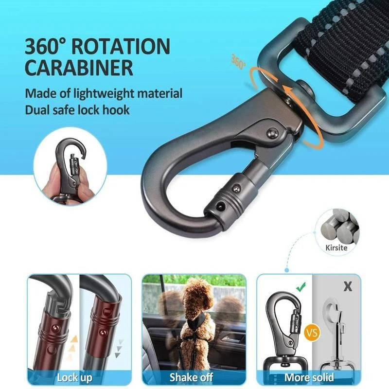 Adjustable Dog Car Seat Safety Belt