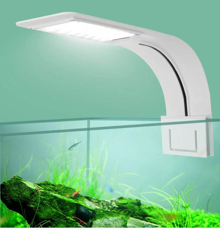 Super Slim LED Fish Tank Light for Aquariums and Aquatic Plants