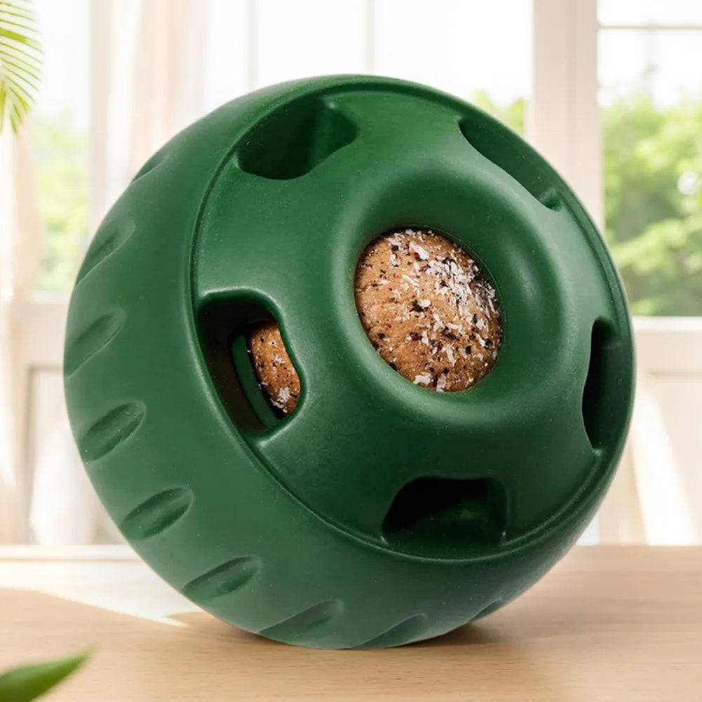 Silicone Dog Slow Feeder and Refillable Chew Toy
