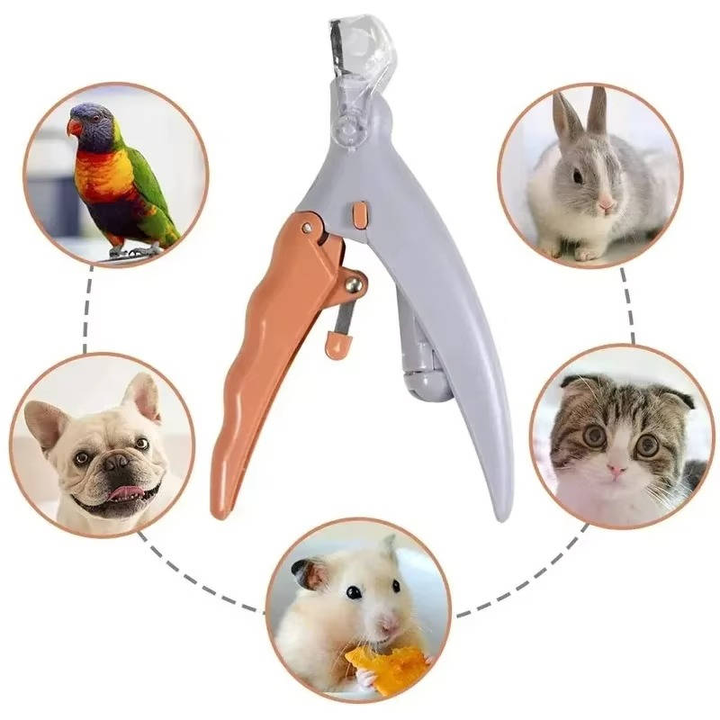 Pet Nail Clipper with LED Light and Magnifier