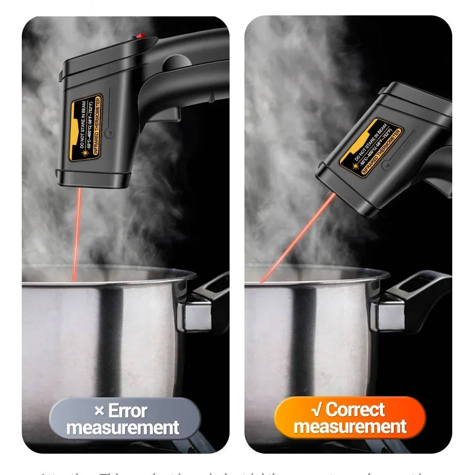 Infrared Laser Thermometer All-in-One Temperature Gun