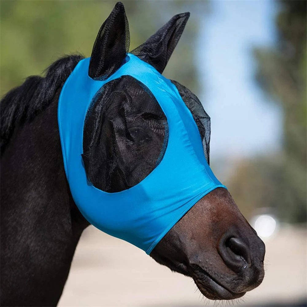 Stretch Mesh Horse Fly Mask with UV Protection