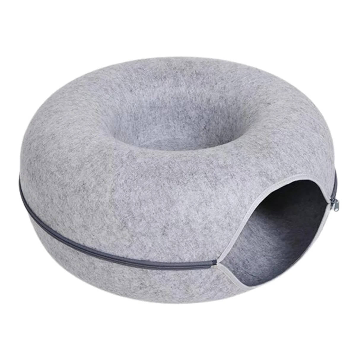 Convertible Donut Tunnel Bed for Cats