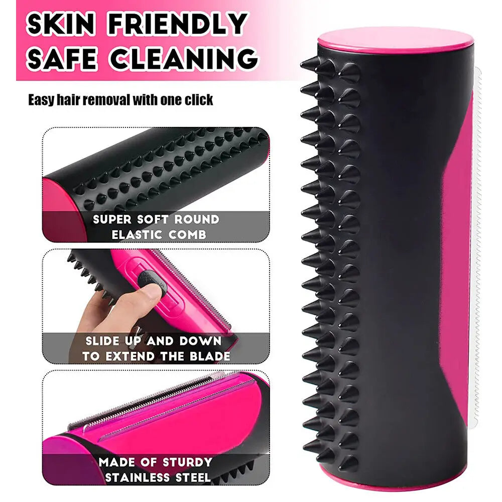 Deshedding Brush for Dogs and Cats - Pet Hair Removal Tool
