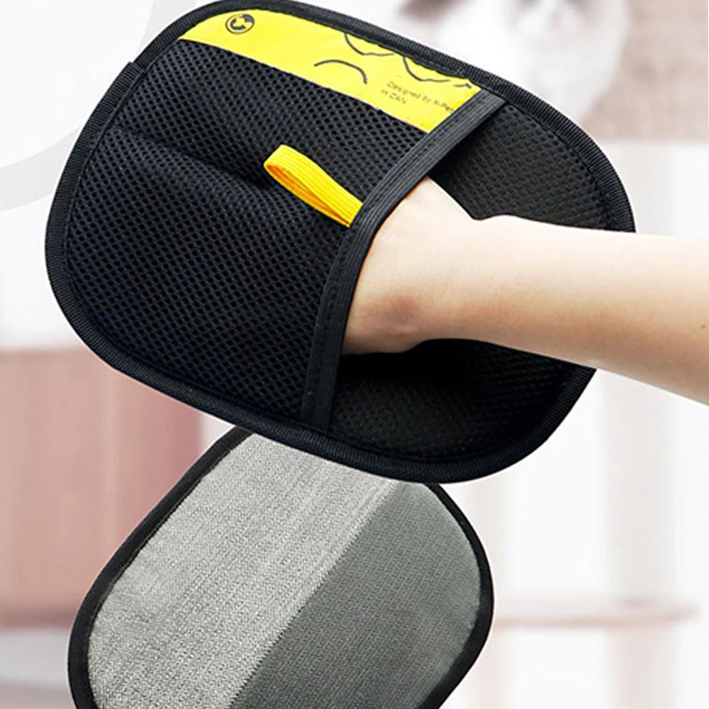 Double-Sided Pet Grooming Gloves Hair Remover